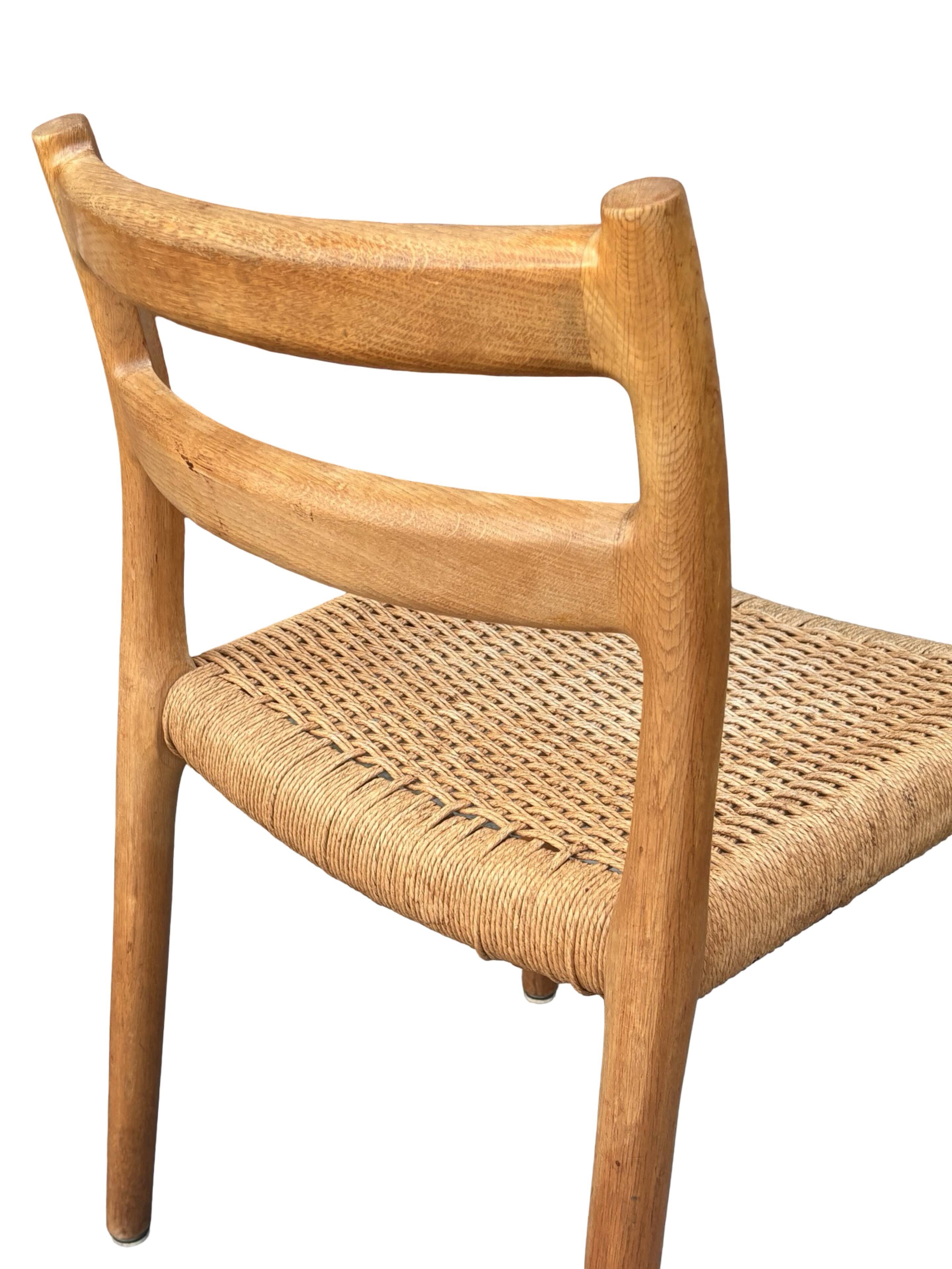 Mid Century Niels O Moller Chair model 84 Danish Design