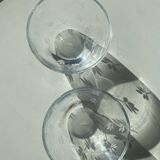 2 crystal bowls JG Durand