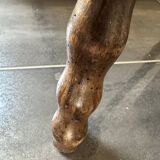 High tripod saddle stool