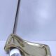 Porte stylo bronze verre design sculptural