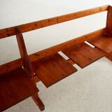 Swedish pine folding bench 1960s-1970s