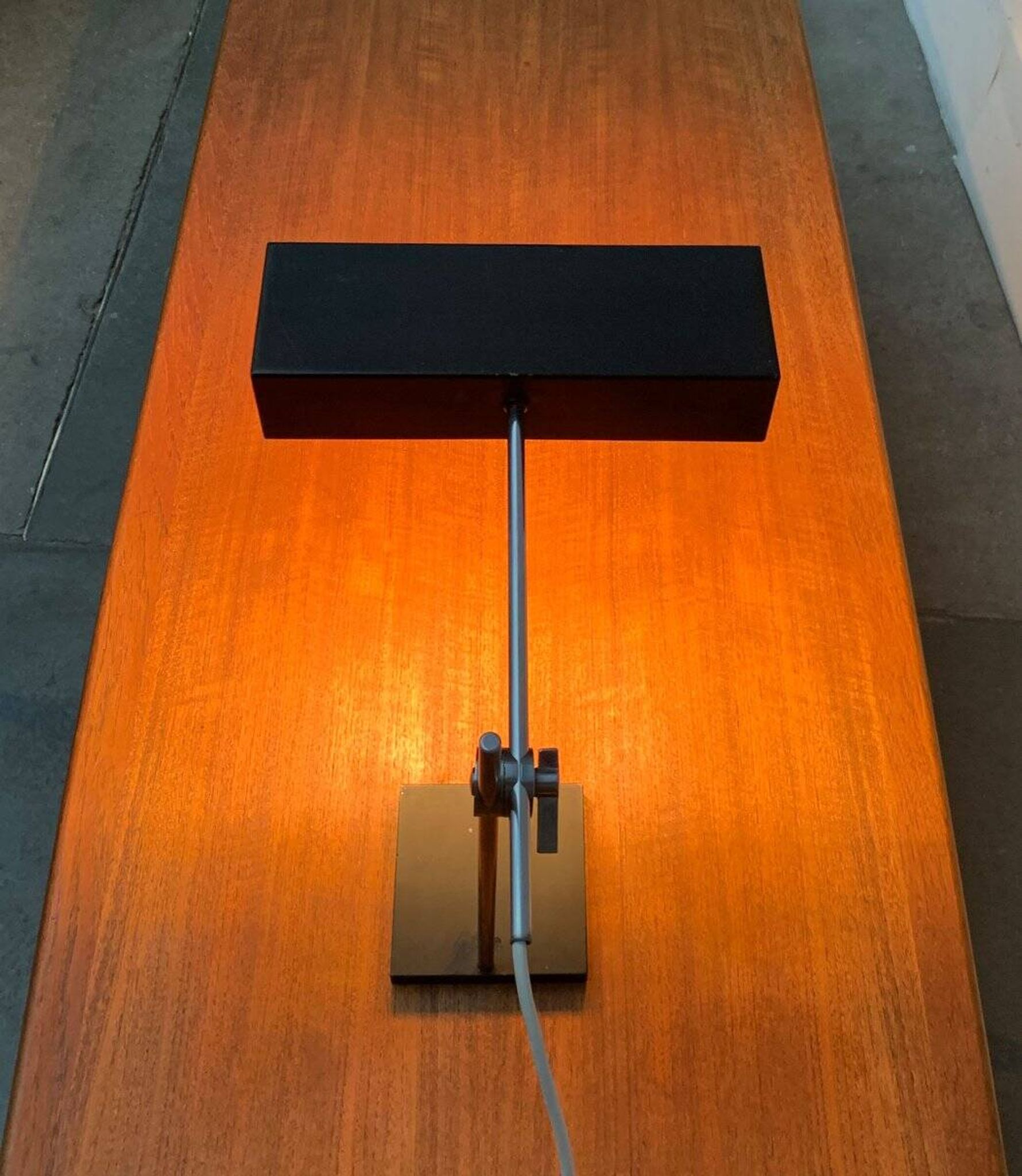 Lampe de table minimaliste du milieu du siècle, années 1960, lot de 2