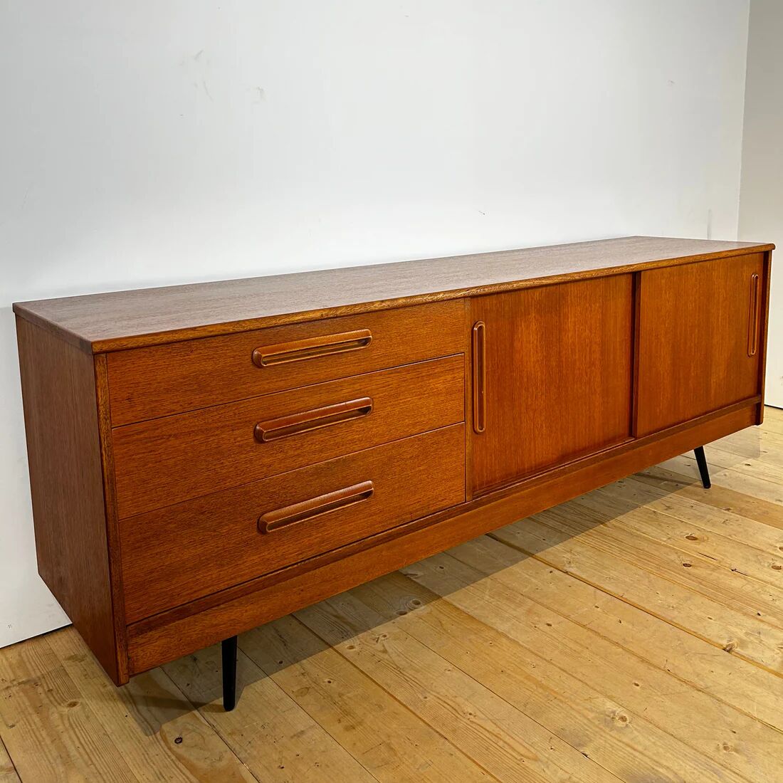 Danish teak enfilade, 1960s