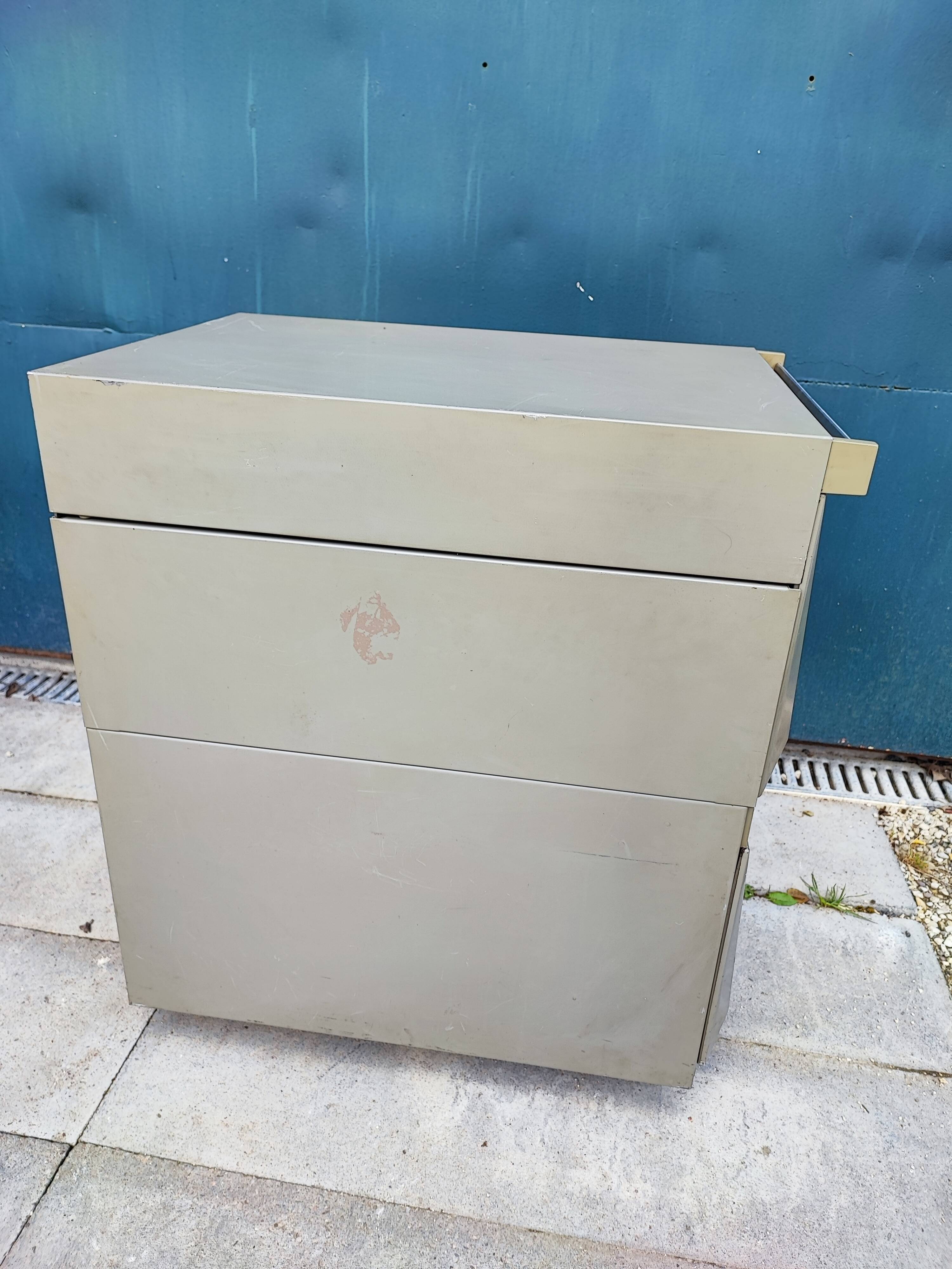 Storage cabinet Olivetti Metal Synthesis file
