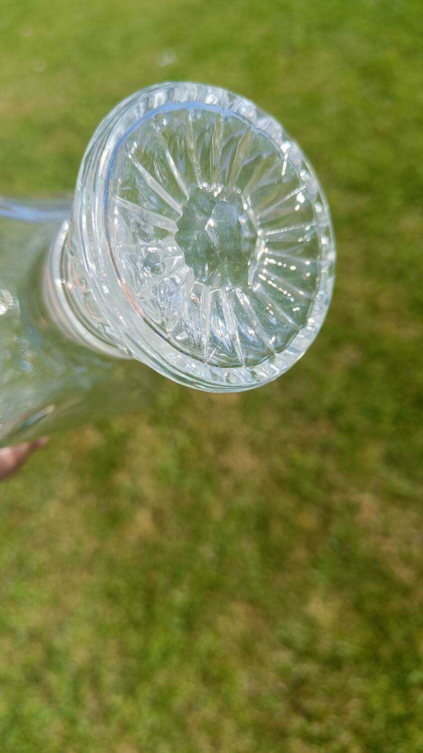 Vintage glass carafe