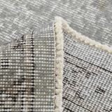 6x10 Black & Gray Oriental Style Turkish Rug, 201x301Cm