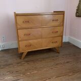Commode pieds compas année 50