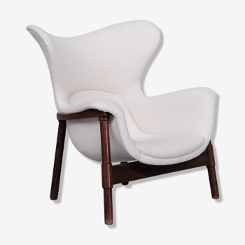 Fauteuil Boucle Italien Open Mid-Century