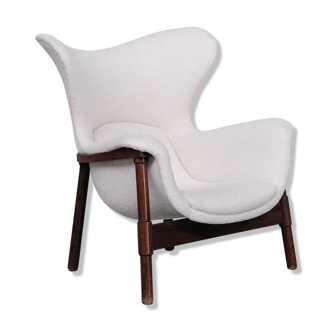 Fauteuil Boucle Italien Open Mid-Century