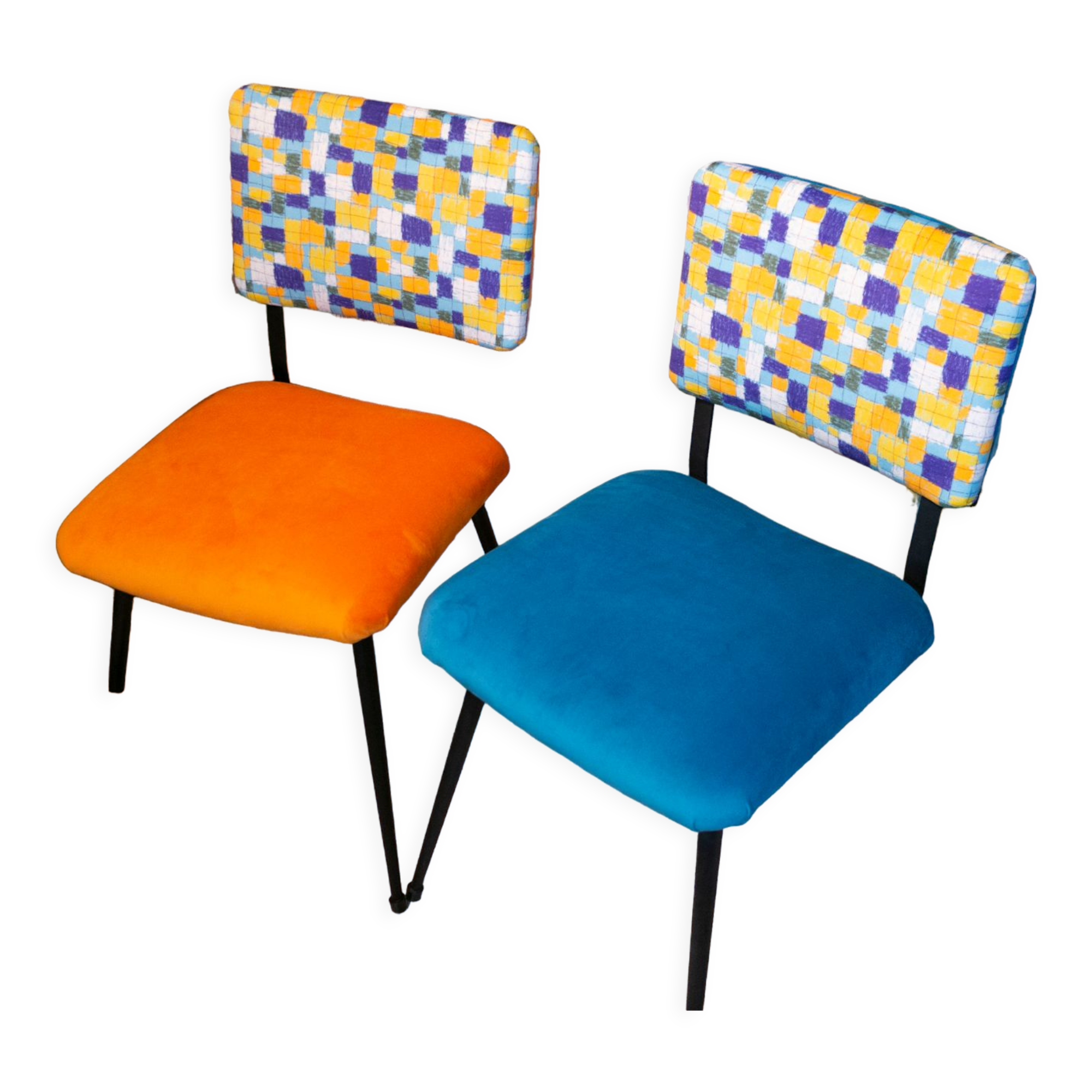 Duo chaises année 60