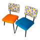 Duo chaises année 60