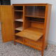 Armoire rotin vintage année 60