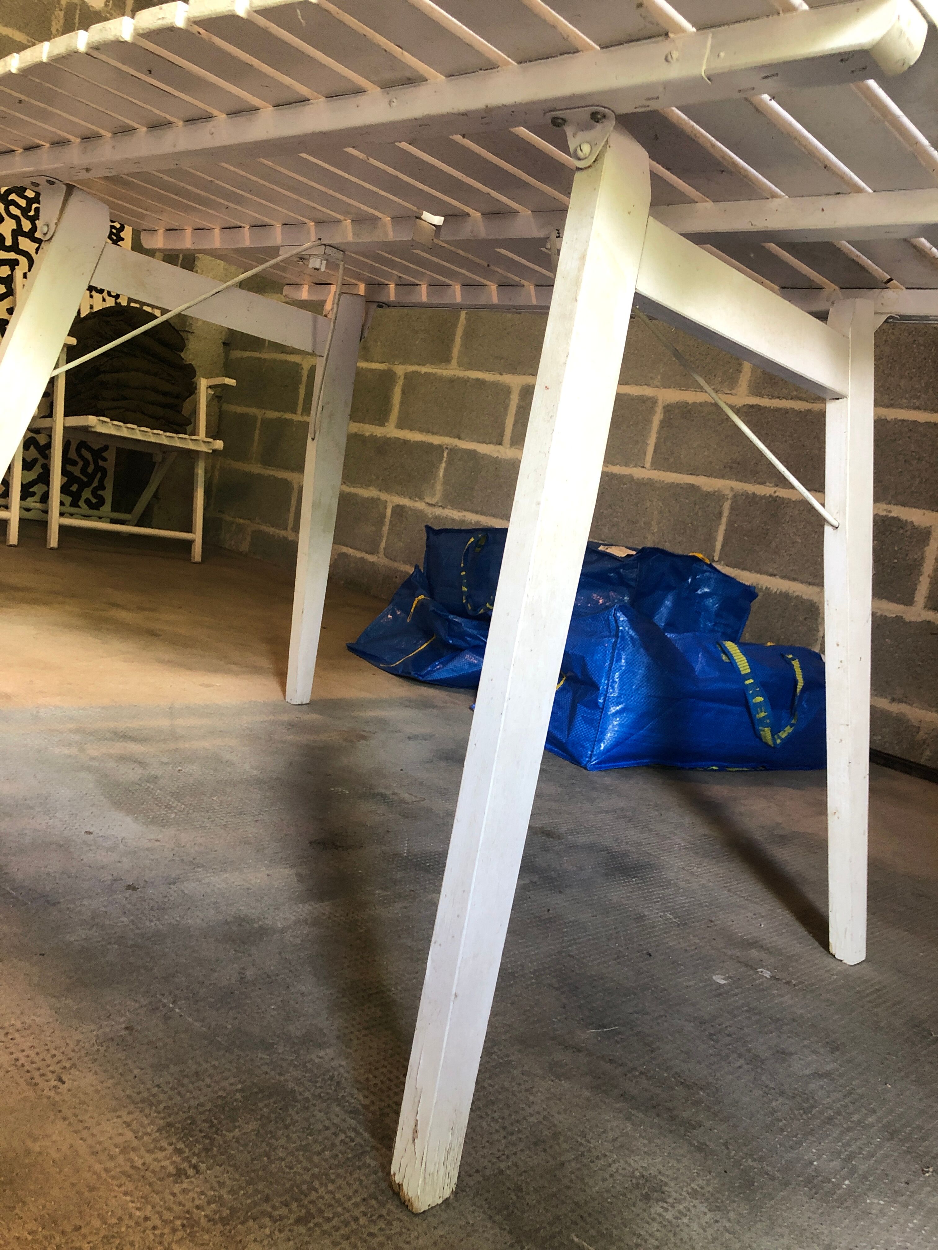 Garden furniture wood 1960