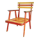 Fauteuil vintage en bois
