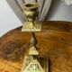 Bronze candlestick