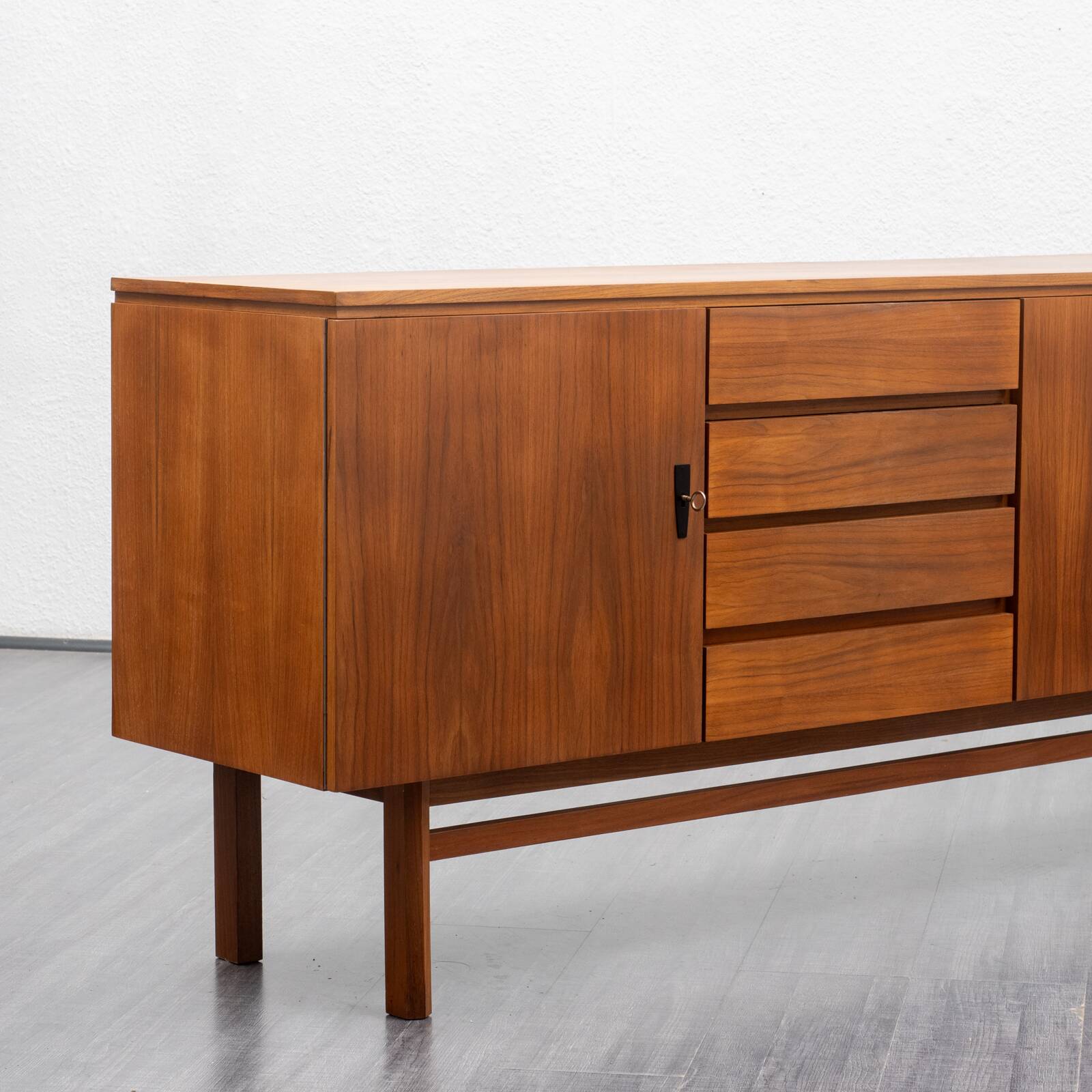 60s sideboard, walnut, restored, 250cm