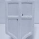 Porcelain rhinoceros design coat rack