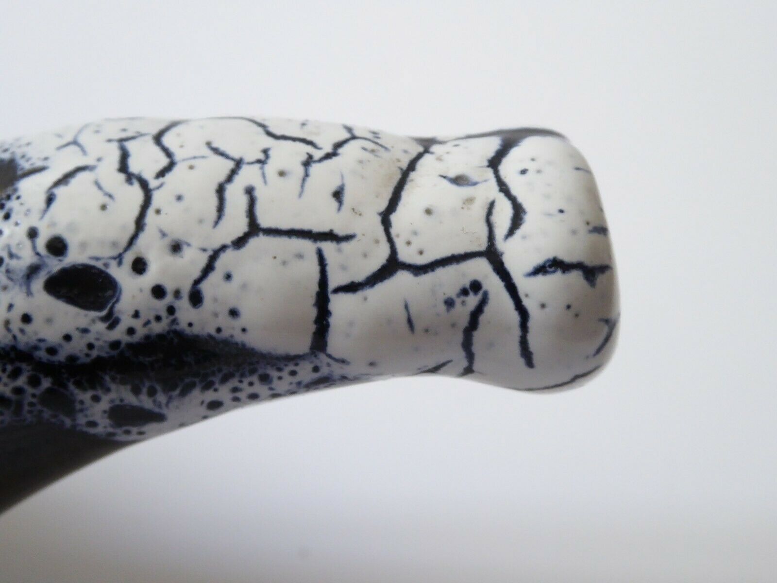 Vintage pipe-shaped ashtray, Vallauris