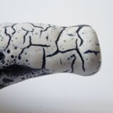 Vintage pipe-shaped ashtray, Vallauris