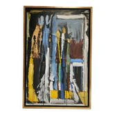Painting / Modern, Contemporary art signed C. HALFON 96