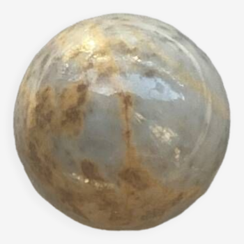 Polished stone ball sphere