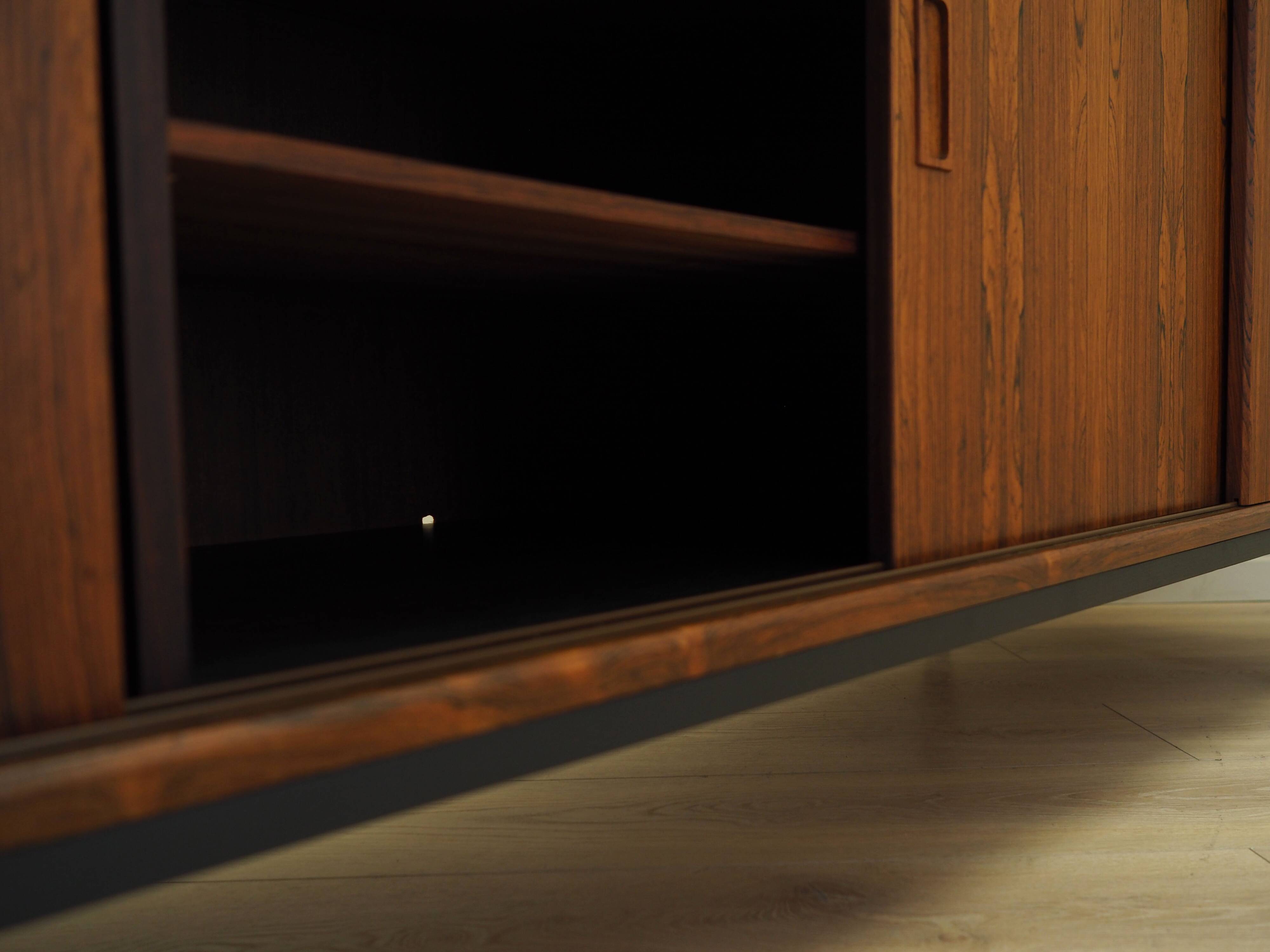 Rosewood sideboard, Danish design, 1970s, production: Westergaards Møbelfabrik