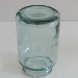 Old glass jar or vase