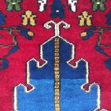 Turkish vintage prayer rug vegetable dye 170x100cm