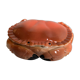 Ceramic crab-shaped box