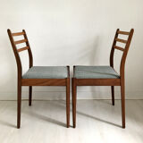 Pair of scandinavian chairs 60