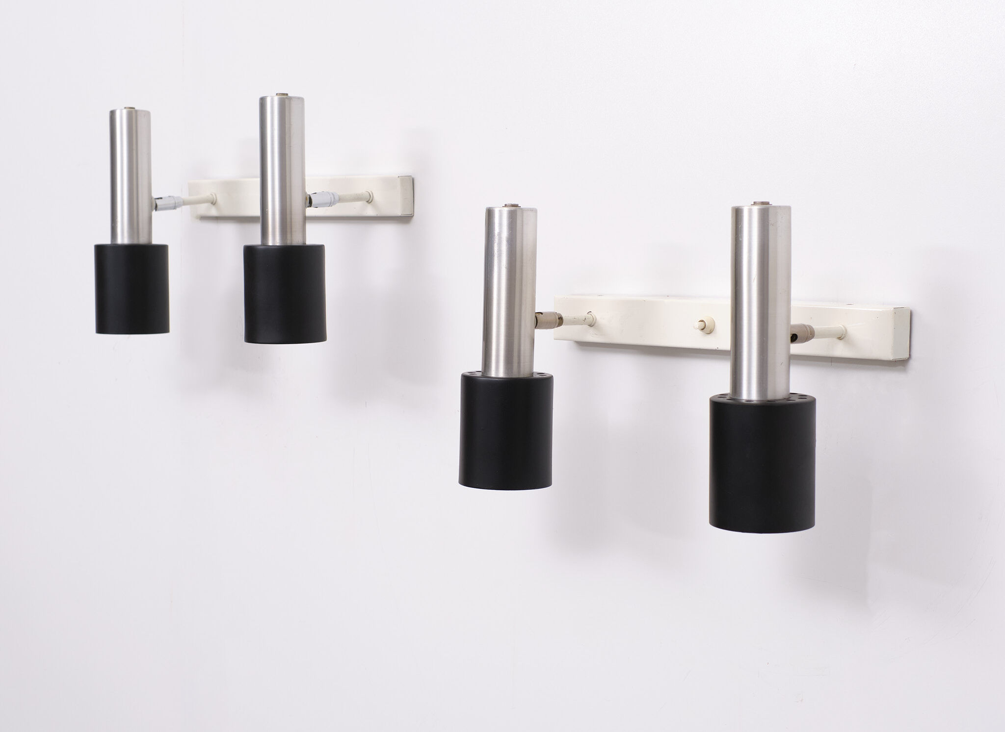 Set wall lamps 1970s dutch