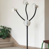 Space age lamp with 4 articulated spots, eyeball, sci-fi, 1970.