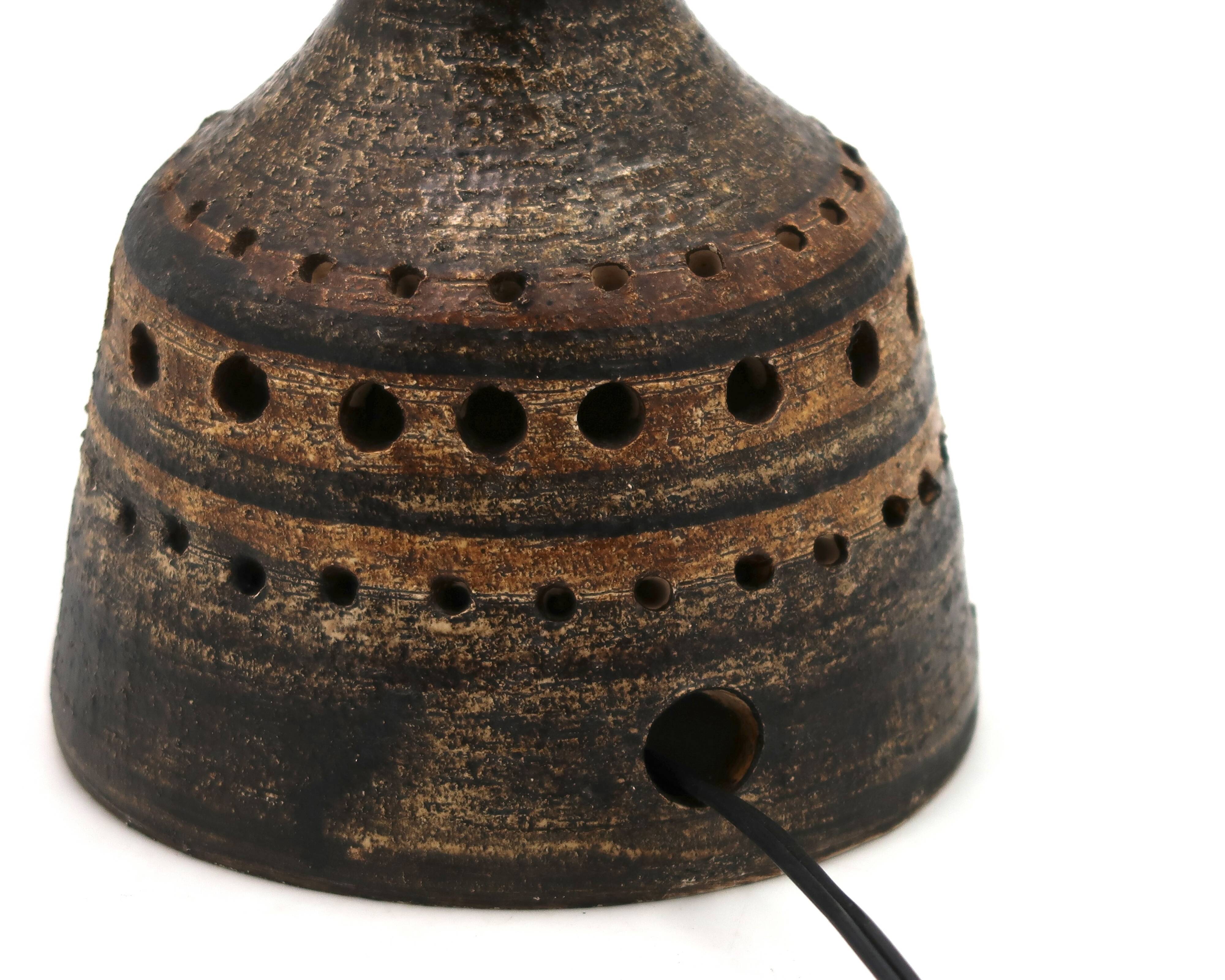 Ceramic lamp by Georges Pelletier, 1950s