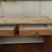 Art Deco buffet in natural wood, authentic charm.