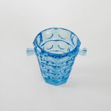 Ice bucket Rosice, Czech design, 1950s, manufacturer: Sklo Union, designer: