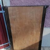 Rustic and Gothic beveled mirror