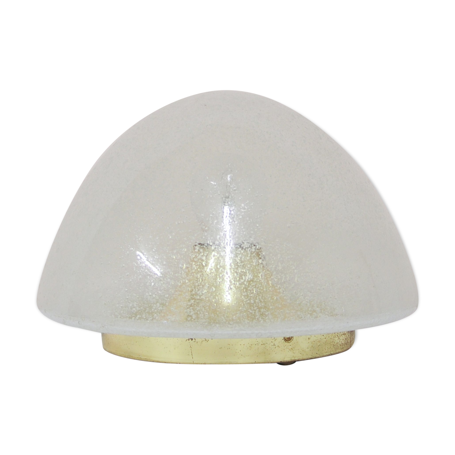 Vintage Hoffmeister-Leuchten bubble glass ceiling lamp.