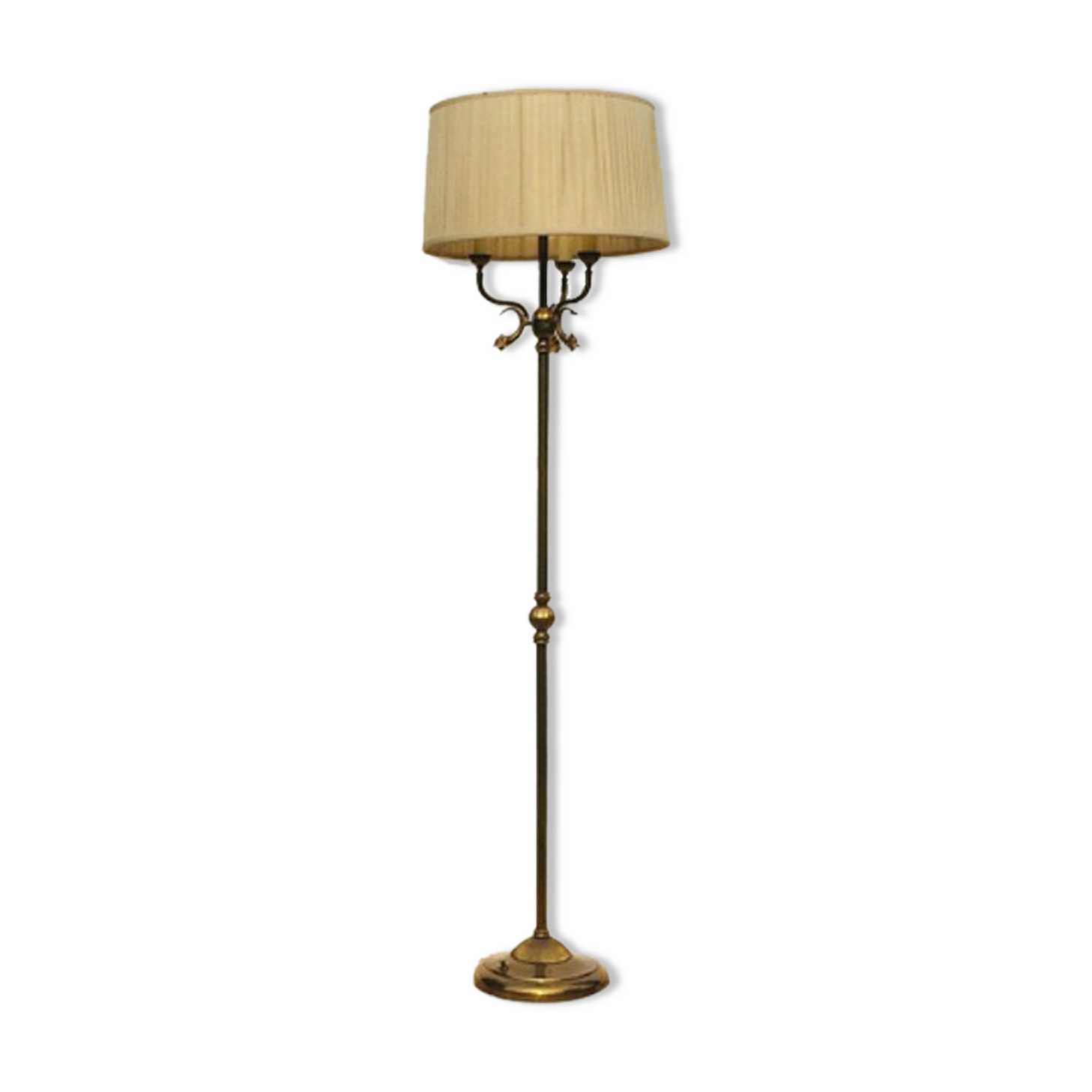 Neoclassical floor lamp 50s Hollywood Regency * Vintage *