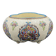 Cache-pot en faïence émaillée fin XIXe, style émaux de Longwy - 648003