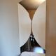 Large vintage mirror round triptych 110x47cm
