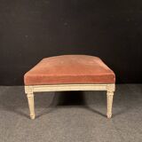 Lacquered wooden stool