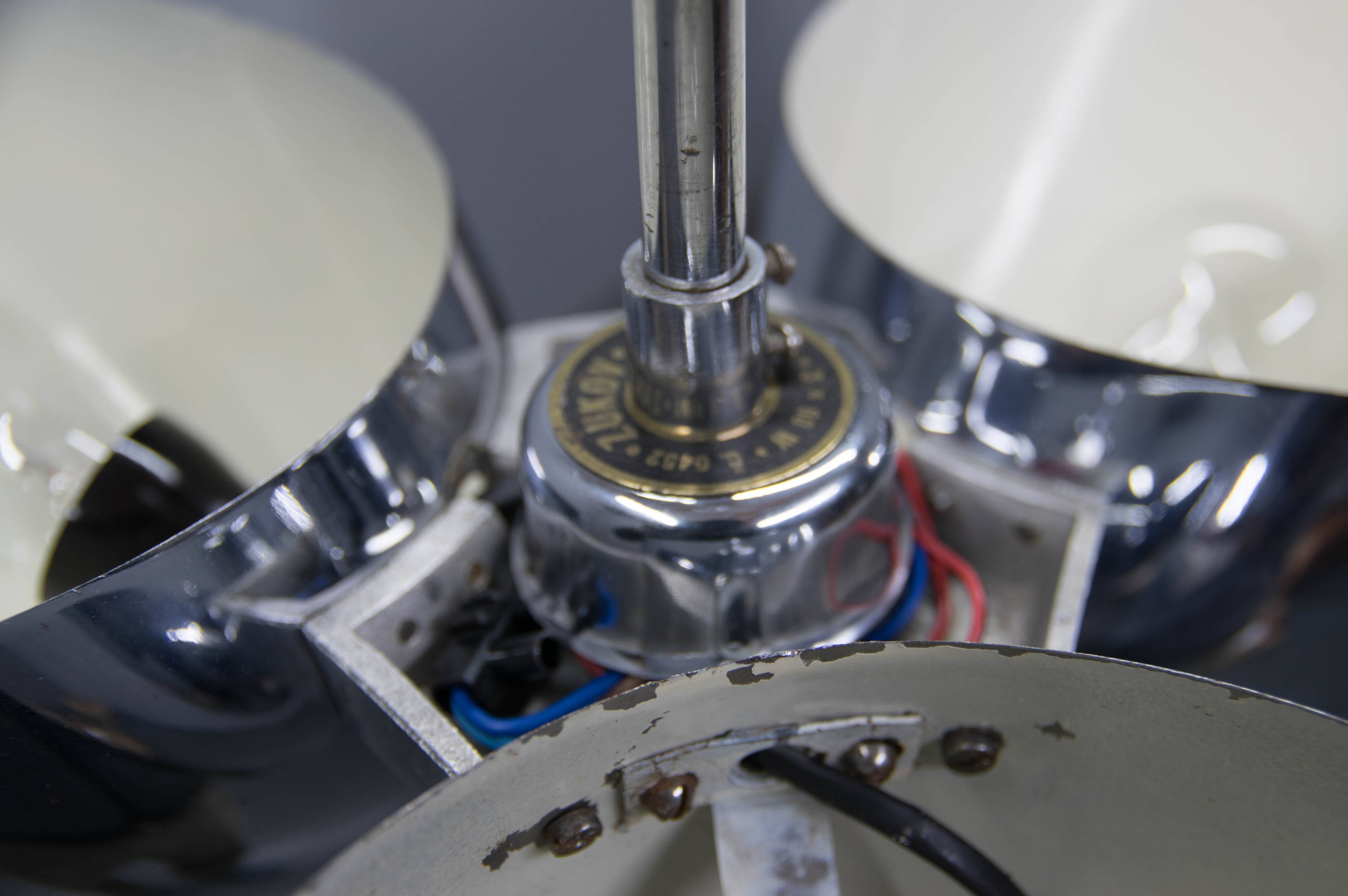 Rare Bauhaus Chandelier by Zukov , 1930s