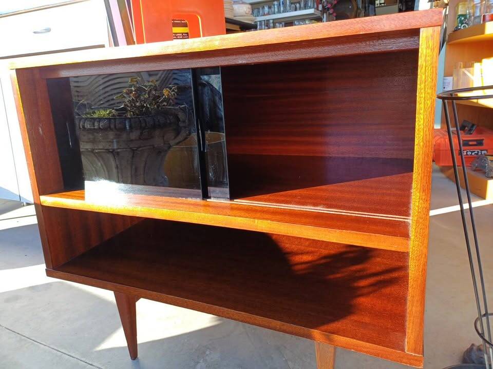 Small vintage teak living room furniture
