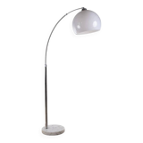 1960s Mid-Century Arc Floor Lamp, Chrome-plated