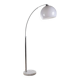 Lampadaire arc des années 1960, plaqué chrome