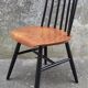 two vintage Scandinavian bistro chairs