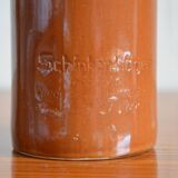 Glazed stoneware bottle