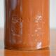 Glazed stoneware bottle