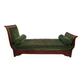Meridian / chaise longue in mahogany – 19th century