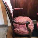 Duo of old armchairs
